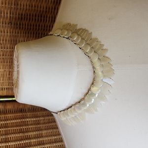 Vintage iridescent necklace